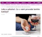 Léky a alkohol: Co s vámi provede tenhle koktejl?