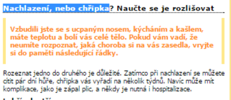 Nachlazení, nebo chřipka? Naučte se je rozlišovat